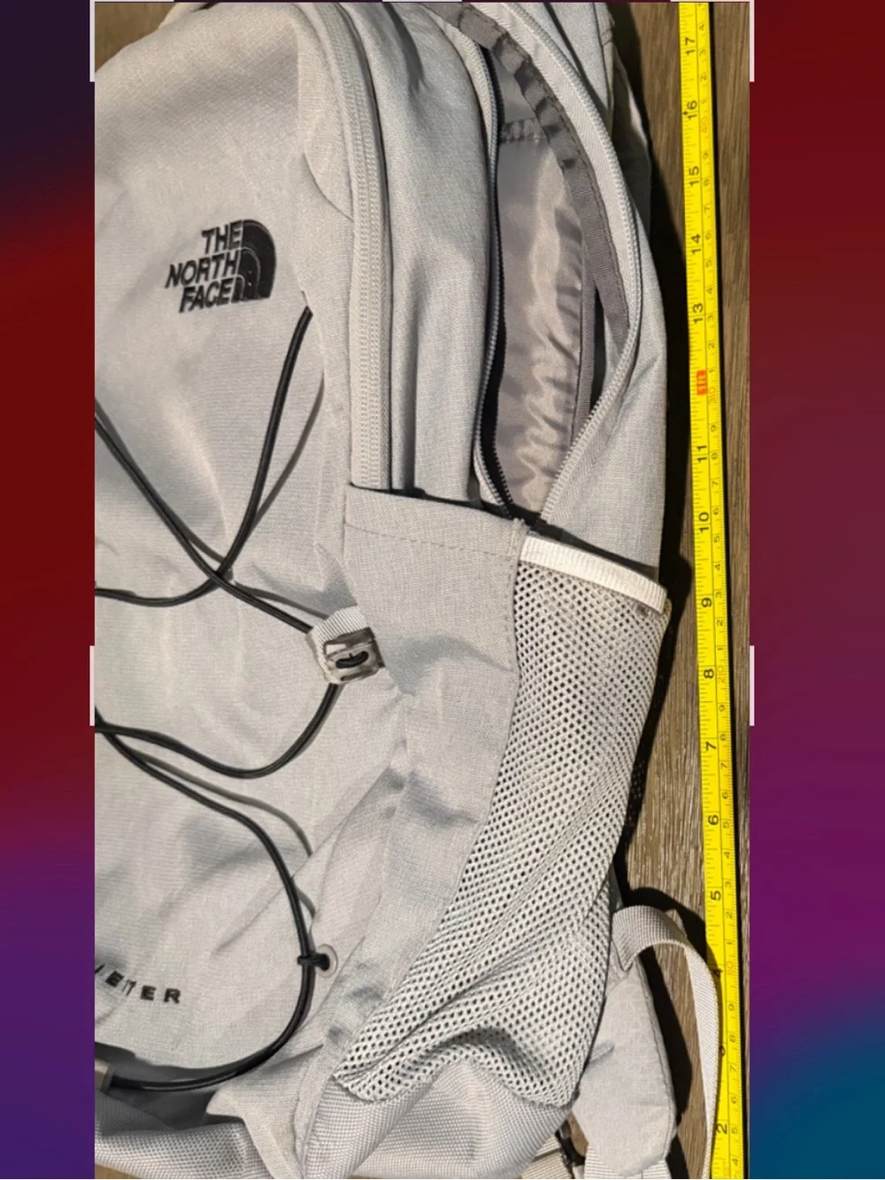 The North Face Jester Backpack in Light gray.